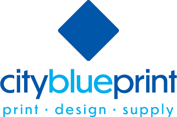 City Blue Print Logo