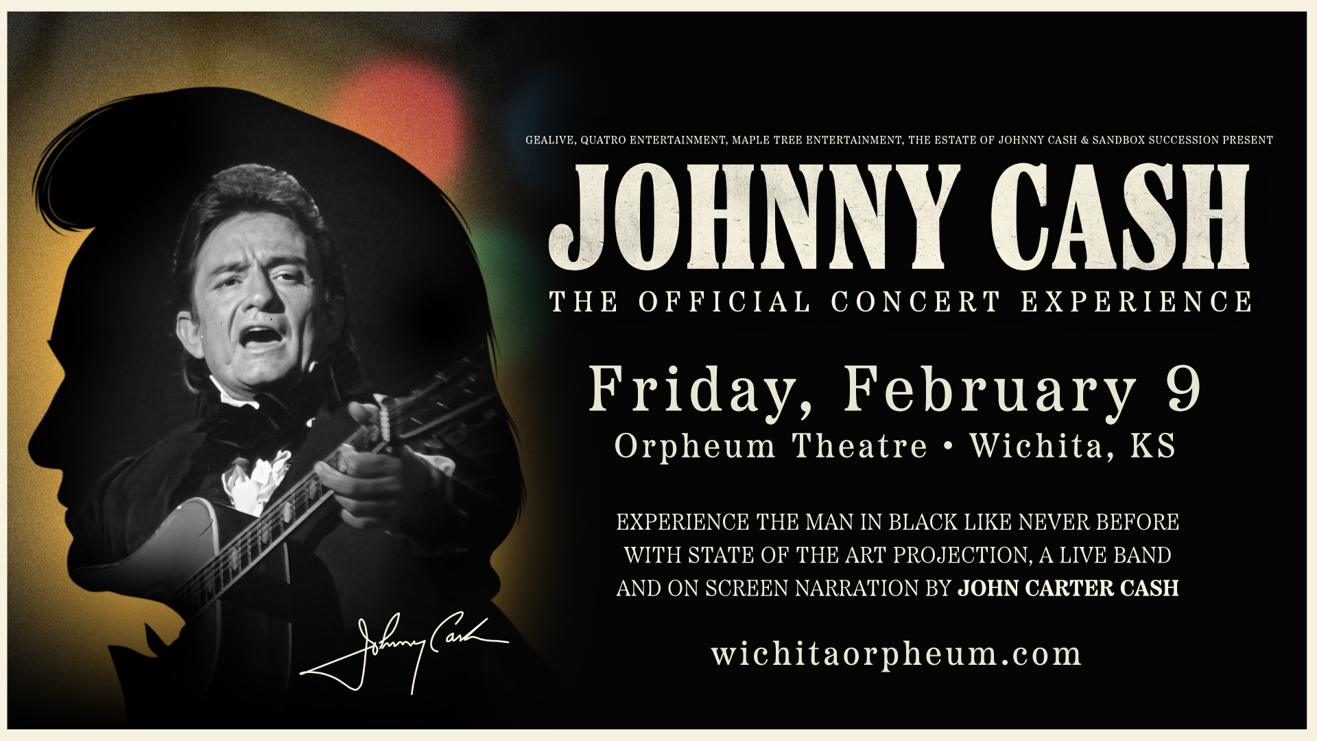 Johnny Cash - The Official Concert Experience - Orpheum Theatre